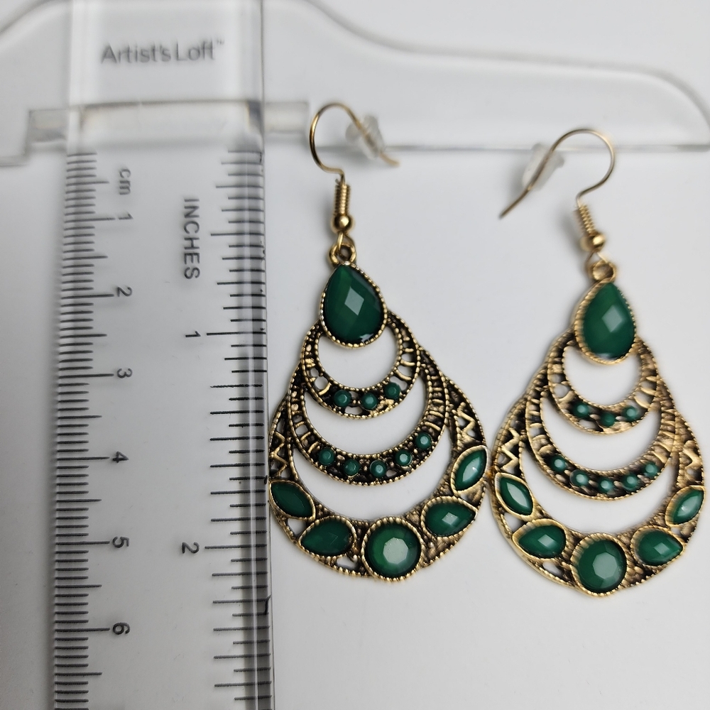 Bohemian Vintage Style Statement Earrings - Picture 6 of 7